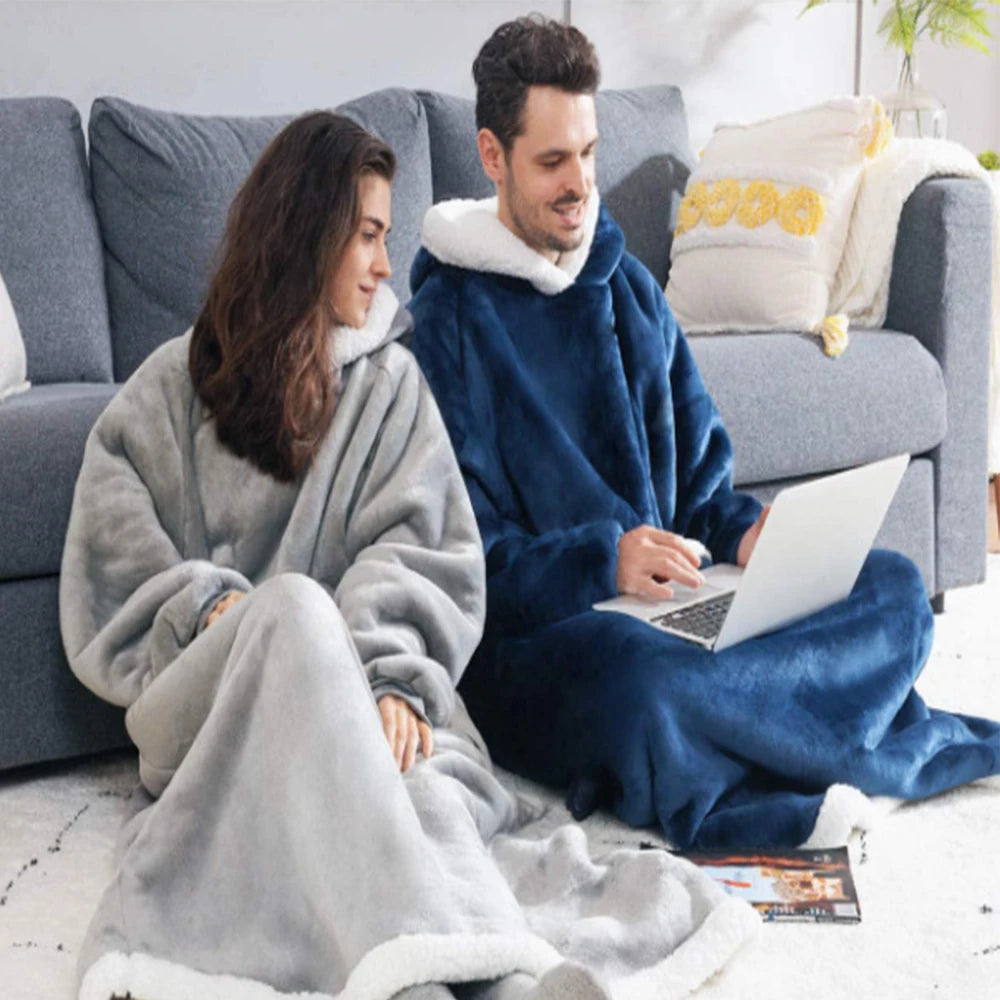 Cozy Giant Hoodie Blanket
