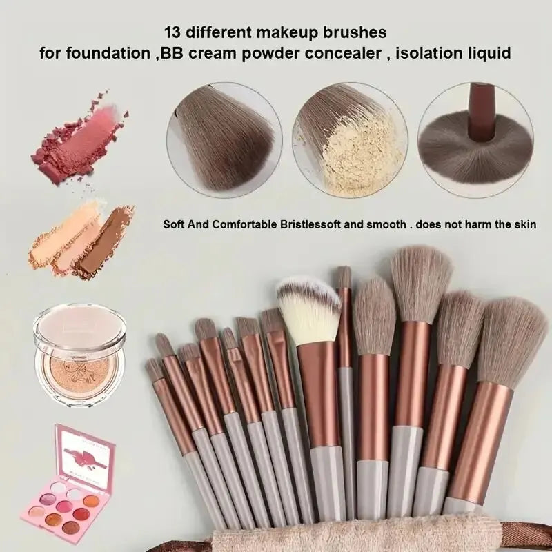 VelvetBlend Soft Makeup Brush Kit