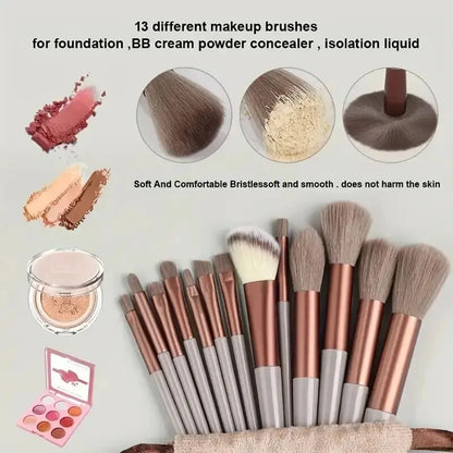 VelvetBlend Soft Makeup Brush Kit