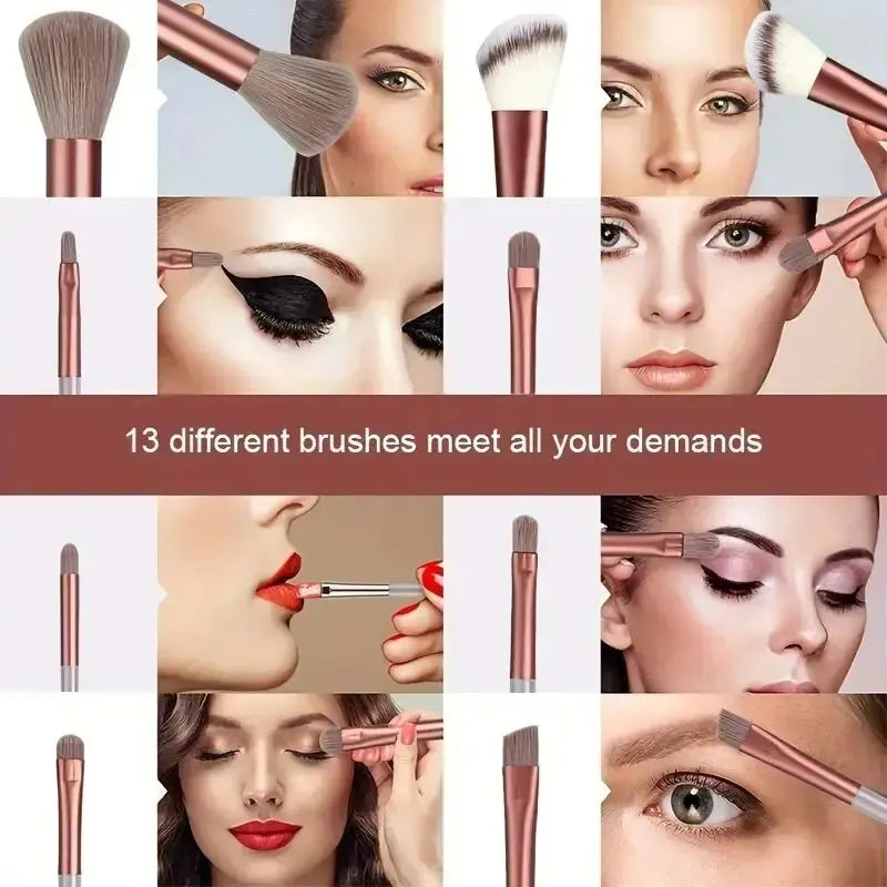 VelvetBlend Soft Makeup Brush Kit