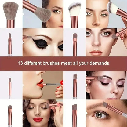 VelvetBlend Soft Makeup Brush Kit