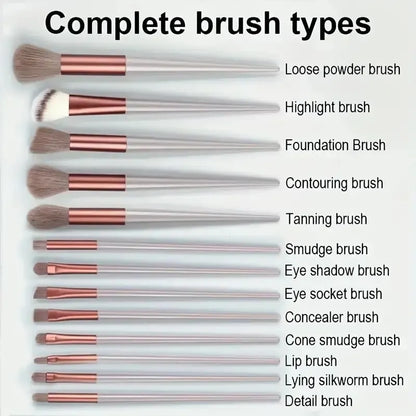 VelvetBlend Soft Makeup Brush Kit