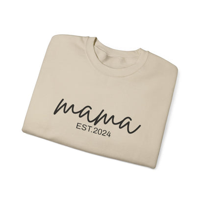 PERSONALIZED Mama Sweatshirt With Kids Names On Sleeve
