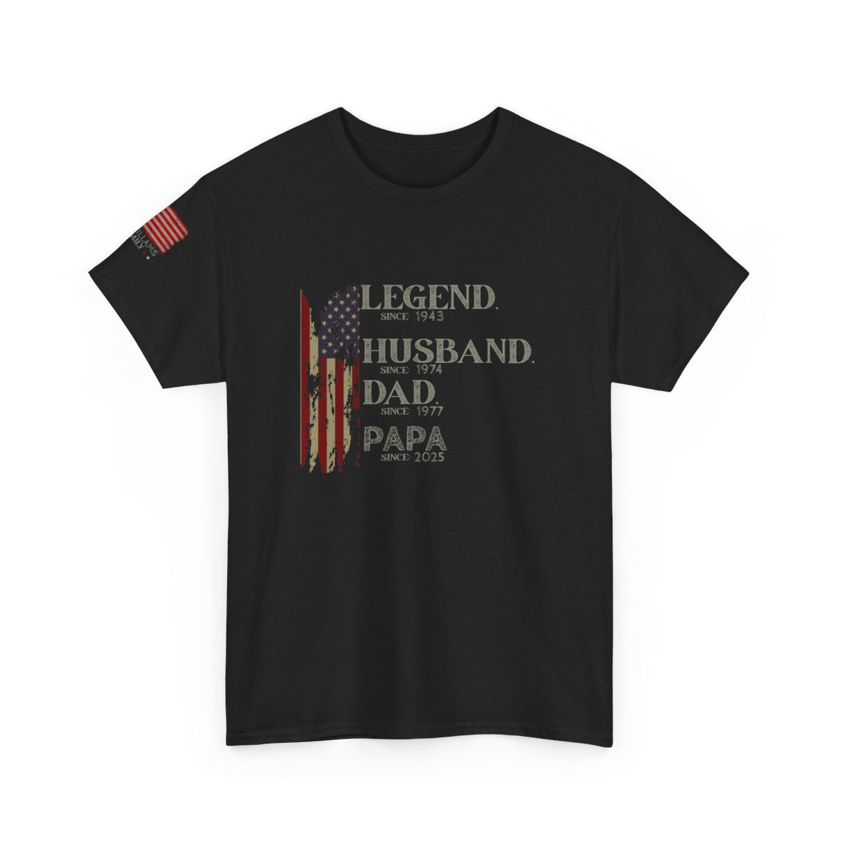 🏆 Personalized “Legend Husband Dad Papa” Shirt – Since [Your Year]