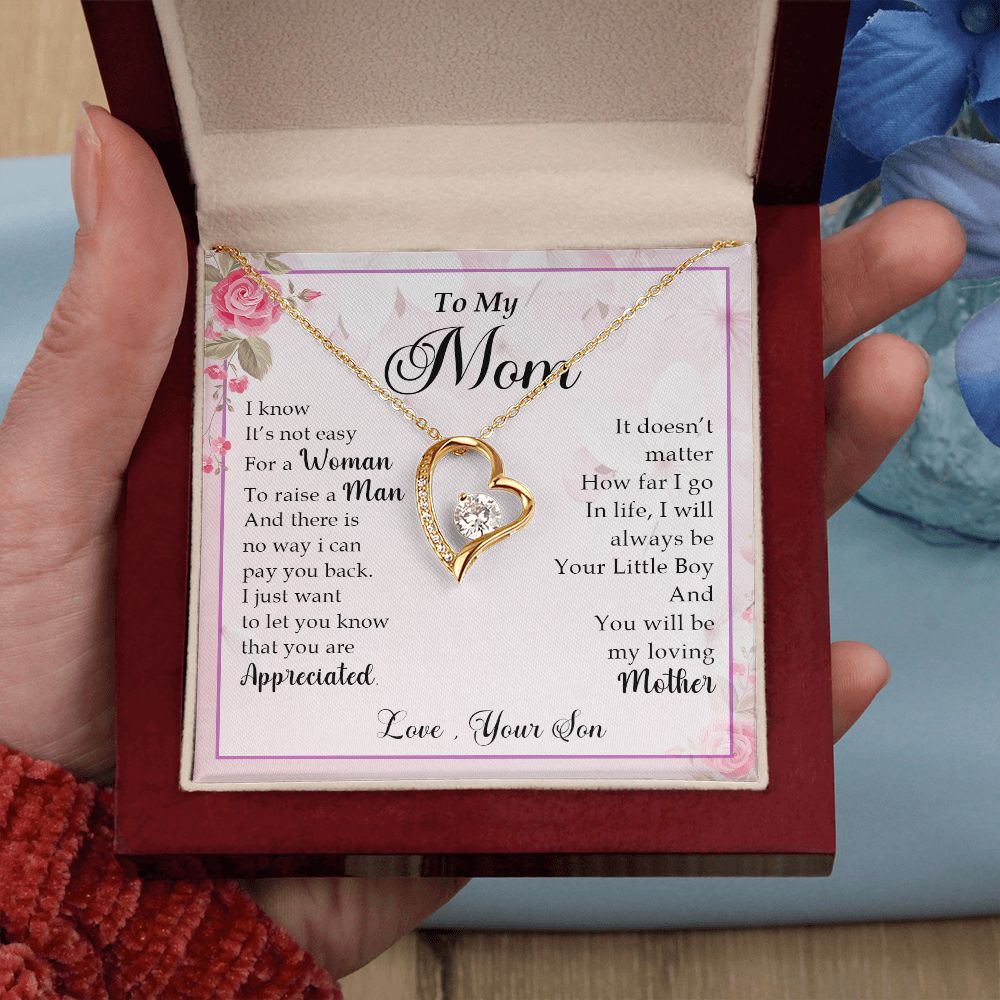 My Mom| You Are Appreciated - Forever Love Necklace