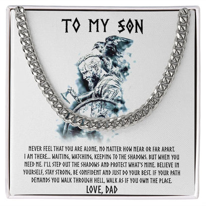My Son| Do Your Best - Cuban Link Chain