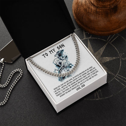My Son| Do Your Best - Cuban Link Chain