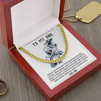 My Son| Do Your Best - Cuban Link Chain