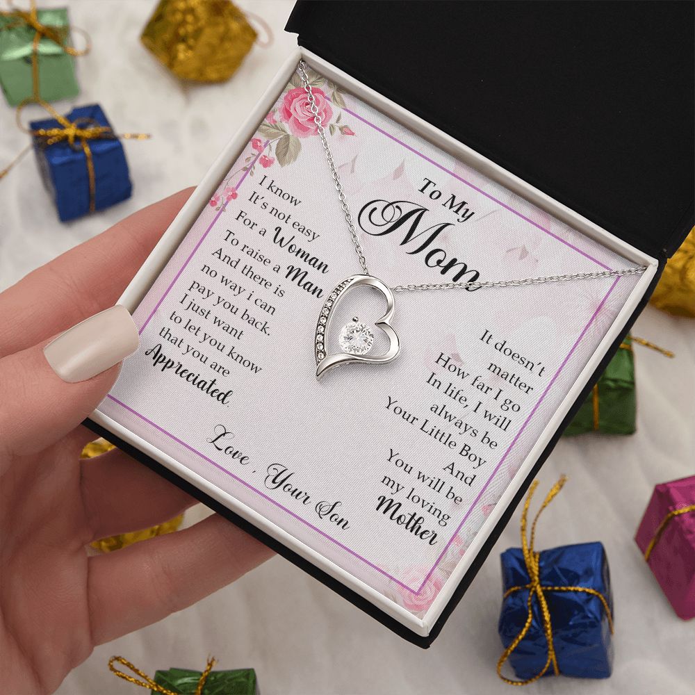 My Mom| You Are Appreciated - Forever Love Necklace